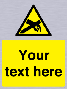 Custom Anti-Static Warning Sign